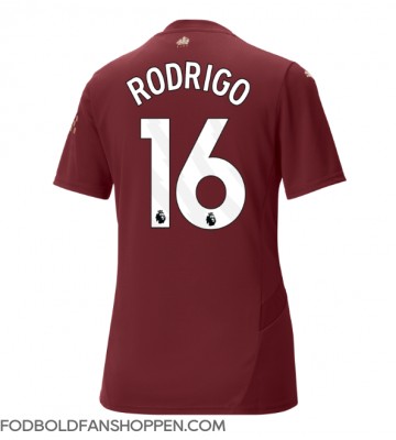 Manchester City Rodri Hernandez #16 Tredjetrøje Dame 2024-25 Kortærmet